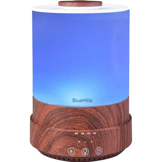2500ML Large Room Aromatherapy Diffuser with 30-Hour Run Time and 7-Color LED Lights